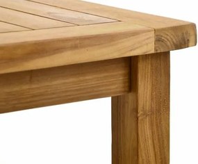 Stolik tekowy DIVERO - 50 cm