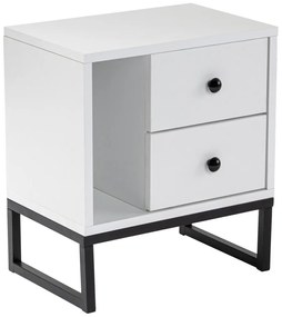 Stolik nocny Glimmer White