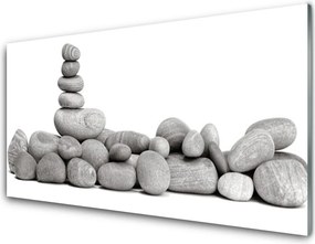 Szkło do Kuchni na Ścianę Artystyczny Układ Głazów