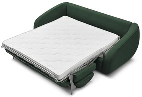 Zielona rozkładana sofa 235 cm Cezanne – Bobochic Paris