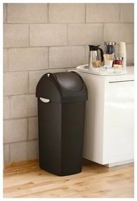 Kosz na śmieci Simplehuman, 60 l, czarny