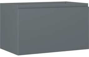 Mexen Orio szafka łazienkowa podumywalkowa 80 cm, 1 szuflada, grafit mat - 91A10-08047-1-BF66