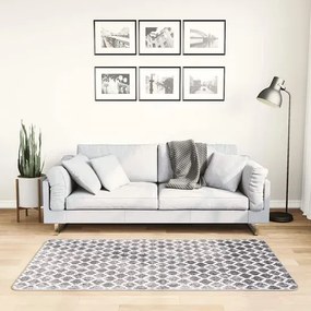 Biało-szary nowoczesny dywan 80x150 W4-H72