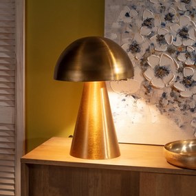 Lampa stołowa Mushroom Gold 48cm