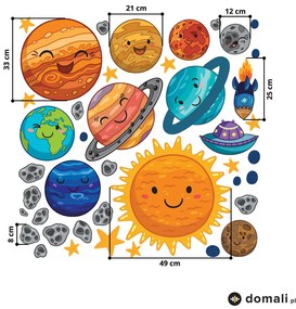 Naklejki na ścianę - Kosmos III.
