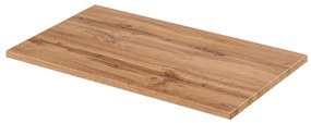 Blat do szafki brązowy 80 x 46 cm ASTROS Light oak