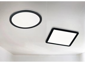 Lampa sufitowa LED w kolorze matowej czerni 40x40 cm Camilla – Trio