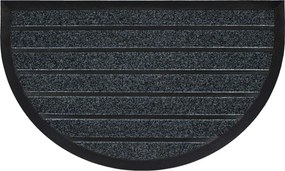 Wycieraczka gumowa pod drzwi GALETS, półksiężyc, PCV, 45 x 75 cm