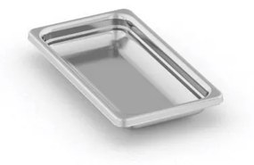 Pojemnik gastronomiczny ze stali nierdzewnej GN 1/3, 325 x 176 x 20 mm