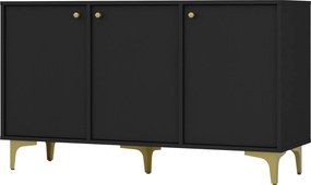 Komoda TORINO 125 cm do Salonu Sypialni Grafit