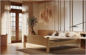 Łóżko 212x170x68 cm Sosna LIVA 160