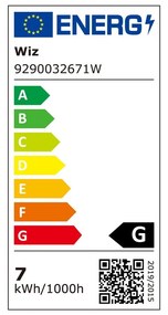 Inteligentna żarówka filamentowa z gwintem E27, 6 W – WiZ