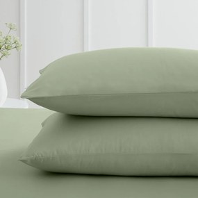 Poszewki na poduszki z perkalu bawełnianego zestaw 2 szt. 50x75 cm Cotton Percale – Bianca
