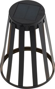 Lampa stołowa zewnętrzna czarna w tym LED 3-stopniowy ściemniacz słoneczny i ładowalny - Penny