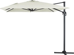 Parasol ogrodowy "Sun 4" - Z aluminium - Prostokątny - 3 x 4 m - Ecru
