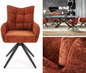 Obrotowy fotel do jadalni K540 Halmar