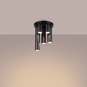 Plafon LAGOS 5P czarny SOLLUX  LIGHTING