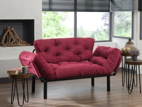 Rozkładana sofa Nitta Maroon