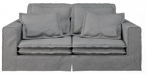 Szara sofa 196 cm Nora – Ropez