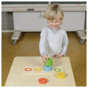 Masterkidz gra nauka liczenia kolorów rozmiarów układanka montessori