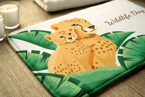 Dywanik do łazienki Dywanik do łazienki Gepard Afryka