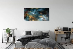 Zdjęcie na płótnie Abstrakcyjne Kolorowe Mazaje