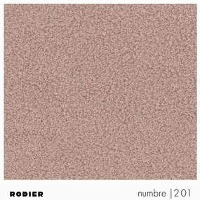 Różowa sofa z materiału bouclé 287 cm Monce – Rodier