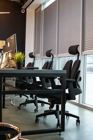 Ergonomiczne krzesło biurowe z regulacjami Ventiler