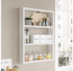 Półka ścienna 60x43,2 cm biały