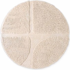 Kremowy okrągły dywan tkany ręcznie ø 200 cm Lambeth Jasper – Ted Baker