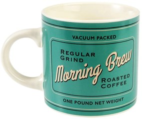 Kremowo-turkusowy ceramiczny kubek 350 ml Morning Brew – Rex London