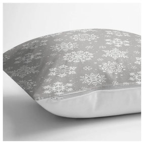 Świąteczna poszewka na poduszkę Minimalist Cushion Covers Snowflakes, 42x42 cm