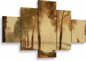 Obraz - Joseph Mallord William Turner, Mortlake Terrace, reprodukcje (125x70 cm)