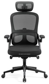 Fotel biurowy, ergonomiczny Diablo V-Light, czarny