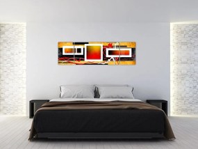 Obraz - Abstrakcja (170x50 cm)