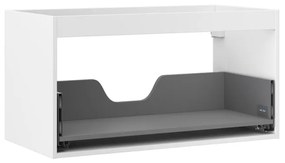 Mexen Box-A korpus szafki podumywalkowej 90 cm, 1 szuflada, biały mat - 91AX0-0900-470-1-01