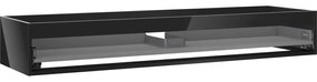 Mexen Box-A korpus szafki podumywalkowej 160 cm, 1 szuflada, czarny połysk - 91AX0-1600-235-1-70