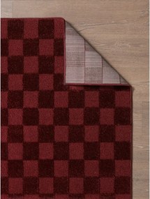 Bordowy dywan 120x170 cm Mosaic – ESTE
