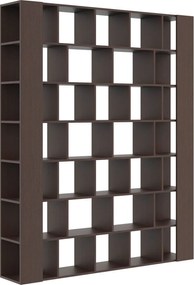 Duży regał na książki w stylu nowoczesnym wenge W8-L67