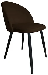 Krzesło CLAUDINE 1 VELVET brązowe ATOS