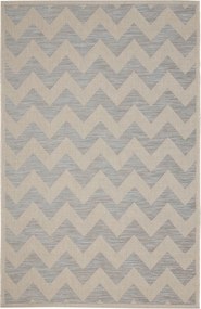 Dywan Modern Chevron beige/ice blue 160x230 cm