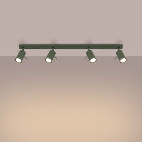 Listwa oświetleniowa RING 4L zielony oliwkowy SOLLUX  LIGHTING