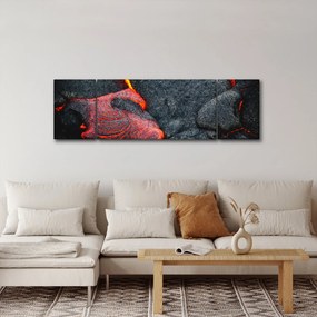 Obraz - Lawa (170x50 cm)