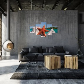 Obraz rozgwiazdy (125x70 cm)