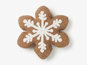 Poduszka dekoracyjna SNOW COOKIE 35x35 cm, brązowy