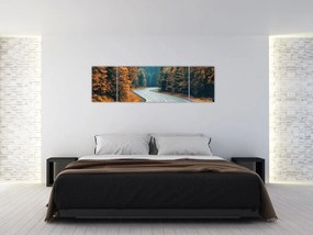 Obraz - Kręta droga (170x50 cm)