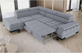 Narożnik SELVA L z funkcją spania i pojemnikiem AUSTIN 18 WERSAL