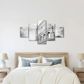 Obraz - Vintage pocztówka miasta N⁰1 (125x70 cm)