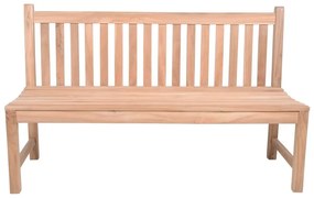 Drewniana ławka ogrodowa w naturalnym kolorze Solo – Garden Pleasure