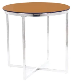 Ława CRYSTAL B 55x55 bursztynowa SIGNAL